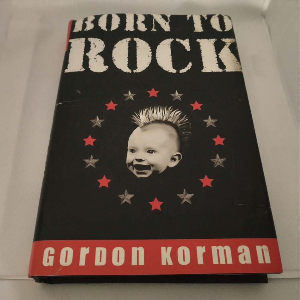 3/$24 Born to Rock by Gordon Kormon Hardcover Book